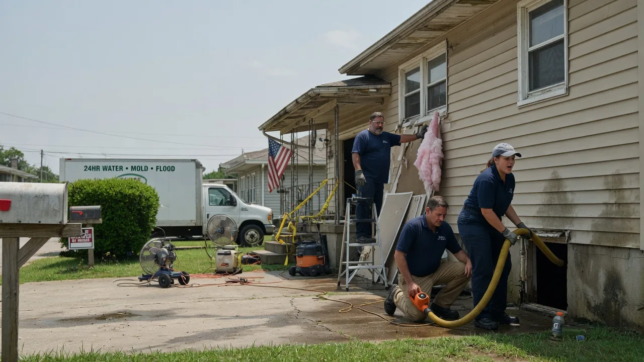 Water Damage Repair in Leisenring, PA near me